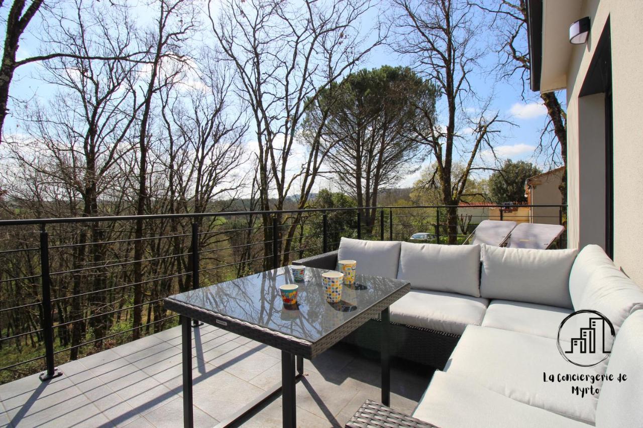 Villa La Vigne Albi Esterno foto